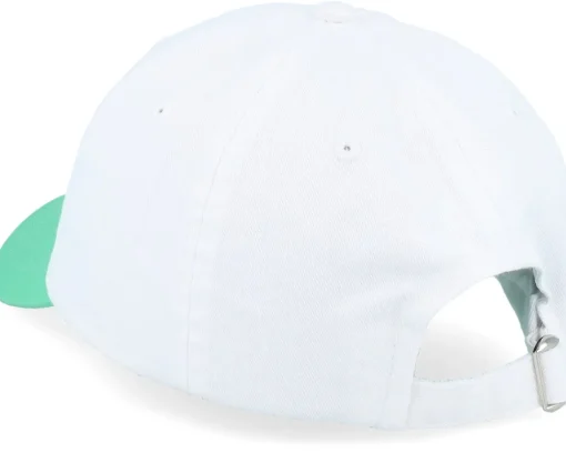 Blanks-Equip Stone Washed /Mint Dad Cap - White