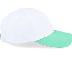 Blanks-Equip Stone Washed /Mint Dad Cap - White