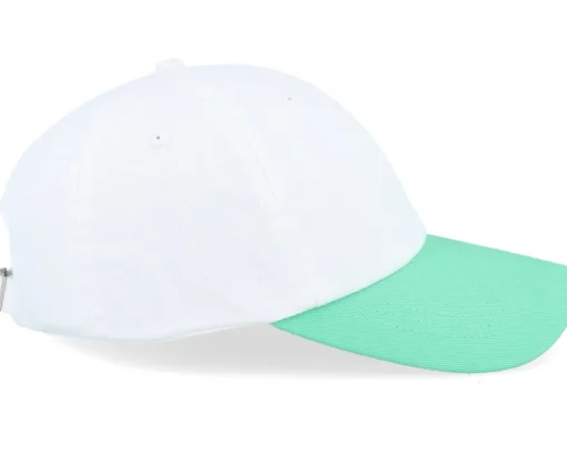 Blanks-Equip Stone Washed /Mint Dad Cap - White