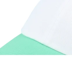 Blanks-Equip Stone Washed /Mint Dad Cap - White