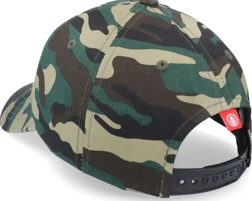 Adjustable-Upfront Stranded Baseball Camo Adjustable -