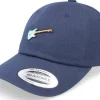 Dad Cap-Abducted Strat Guitar Patch Navy Dad Cap