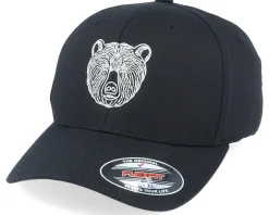 Flexfit-Iconic Stylistic Bear Black Flexfit -