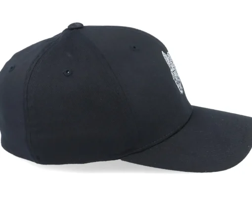 New Iconic Stylistic Wolf Black Flexfit -