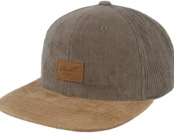 Outlet Reell Suede Cap Olive Corduroy Snapback -