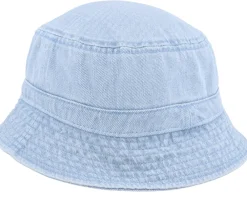 Buckets-Iconic Summer Palm Logo Blue Denim Bucket -