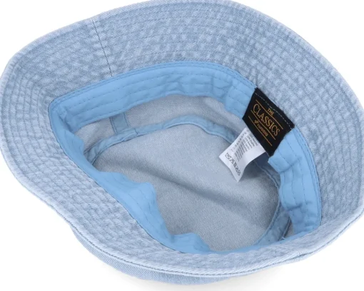 Buckets-Iconic Summer Palm Logo Blue Denim Bucket -
