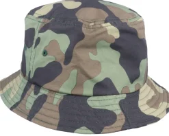 New Iconic Summer Palm Logo Green Camo Bucket -