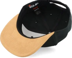 Snapback-Iconic Summer Palms Patch Black/Suede Snapback -