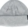 Clearance Djinns Super Soft Knit Heather Grey Short Beanie -