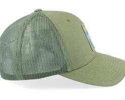Trucker-Army Head Sverige Sweden Army Badge Olive Trucker -