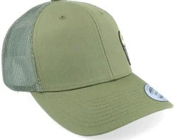 Trucker-Army Head Sverige Sweden Army Skull Olive Trucker -