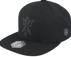 Sale Critiql Hit Swords Crossed Black Snapback -