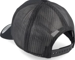 Trucker-Bacpakr Sydney 3d & Patch Black Trucker -