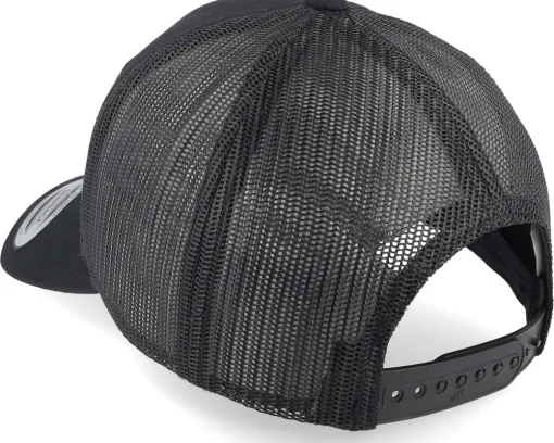 Trucker-Bacpakr Sydney 3d & Patch Black Trucker -