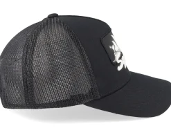 Trucker-Bacpakr Sydney 3d & Patch Black Trucker -