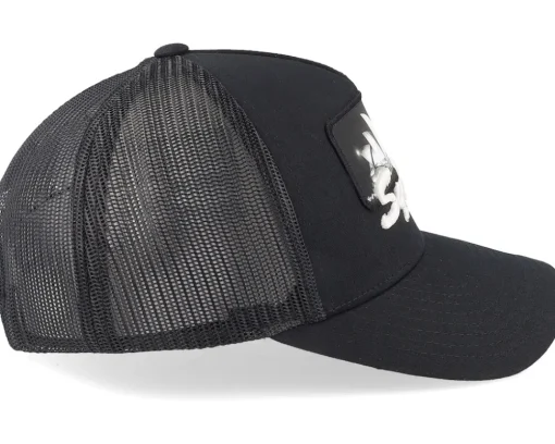 Trucker-Bacpakr Sydney 3d & Patch Black Trucker -