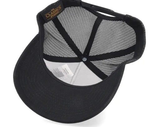 Trucker-Bacpakr Sydney 3d & Patch Black Trucker -