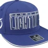 Snapback-Fanatics Tampa Bay Lightning Gino Flat Brim Cobalt/White Snapback - Blue