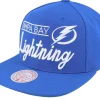 Snapback-Mitchell & Ness Tampa Bay Lightning Retro Lock Up Snapback - Blue