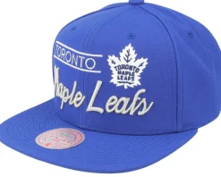 Snapback-Mitchell & Ness Tampa Bay Lightning Retro Lock Up Snapback - Blue