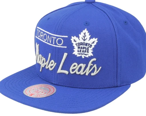 Snapback-Mitchell & Ness Tampa Bay Lightning Retro Lock Up Snapback - Blue