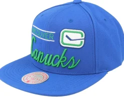 Snapback-Mitchell & Ness Tampa Bay Lightning Retro Lock Up Snapback - Blue