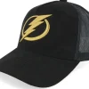Trucker-Mitchell & Ness Tampa Bay Lightning Suede Trucker - Black