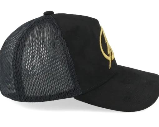 Trucker-Mitchell & Ness Tampa Bay Lightning Suede Trucker - Black