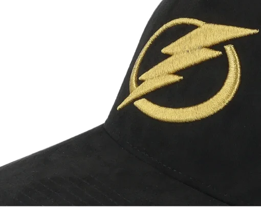 Trucker-Mitchell & Ness Tampa Bay Lightning Suede Trucker - Black