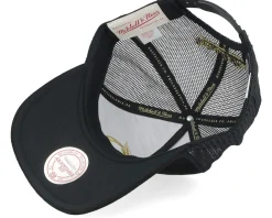 Trucker-Mitchell & Ness Tampa Bay Lightning Suede Trucker - Black