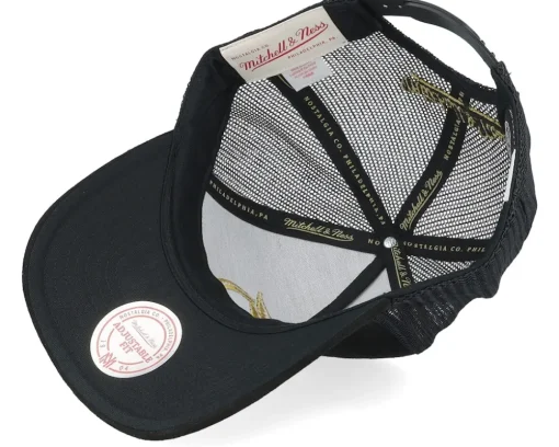 Trucker-Mitchell & Ness Tampa Bay Lightning Suede Trucker - Black