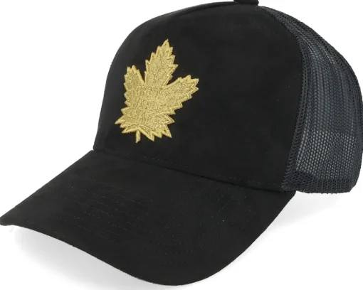 Trucker-Mitchell & Ness Tampa Bay Lightning Suede Trucker - Black