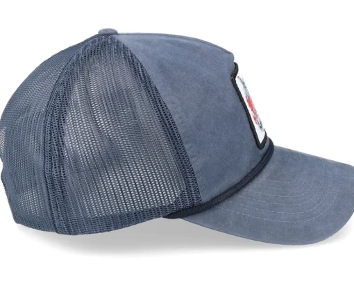 Trucker-Yapan Tancho Koi Fish 939 Bachelor Indigo/Navy Trucker -