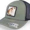 Trucker-Looney Tunes Taz Hungry Loden/Black Trucker -