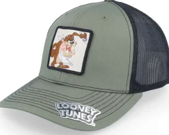 Trucker-Looney Tunes Taz Hungry Loden/Black Trucker -