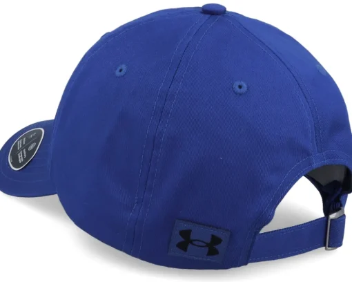 New Under Armour Team Blank Chino Royal Dad Cap -