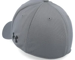 New Under Armour Team Blitzing Graphite Flexfit - Grey