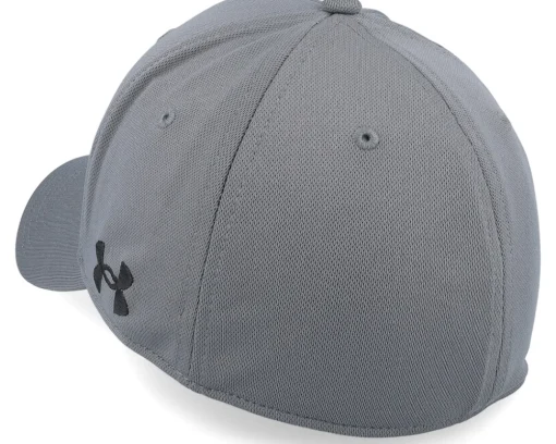 New Under Armour Team Blitzing Graphite Flexfit - Grey