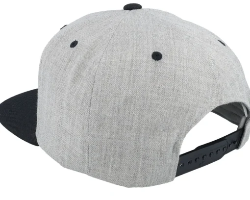 Snapback-Bearded Man Team BM Grey/Black Snapback -