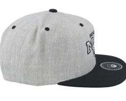 Snapback-Bearded Man Team BM Grey/Black Snapback -