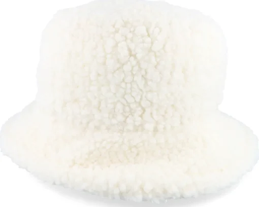 Buckets-Seeberger Teddy Hat Turnable Off Bucket - White