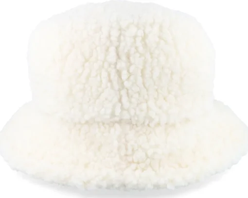 Buckets-Seeberger Teddy Hat Turnable Off Bucket - White