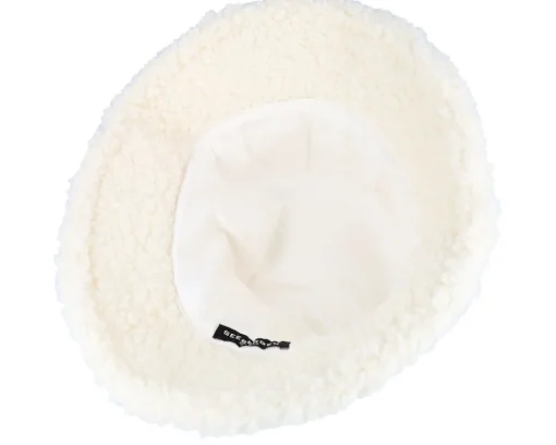 Buckets-Seeberger Teddy Hat Turnable Off Bucket - White