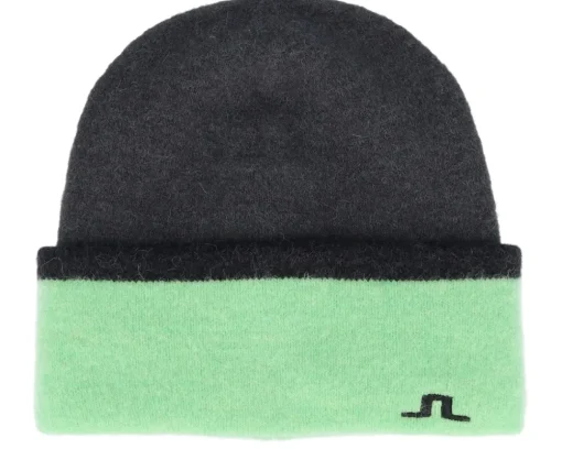 Golf | Cuff Beanies-J.Lindeberg Teela Alpaca Mix Hat Cabernet Cuff - Red