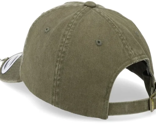 Dad Cap-Abducted Tele Guitar Patch Olive Destroyed Dad Cap