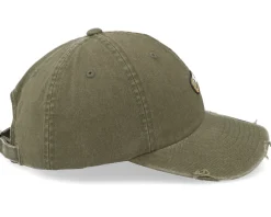 Dad Cap-Abducted Tele Guitar Patch Olive Destroyed Dad Cap