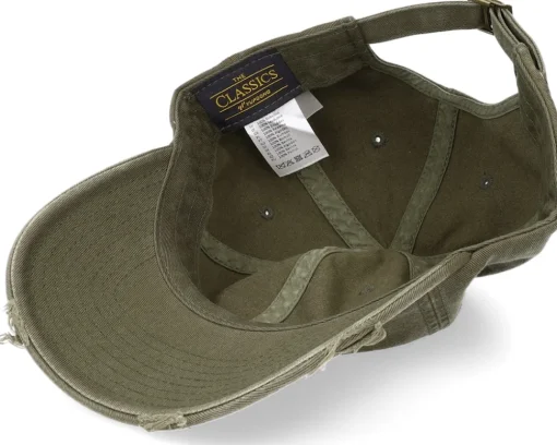 Dad Cap-Abducted Tele Guitar Patch Olive Destroyed Dad Cap
