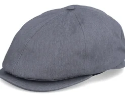 Discount Dickies Telida Cap Heather Grey Flat Cap -