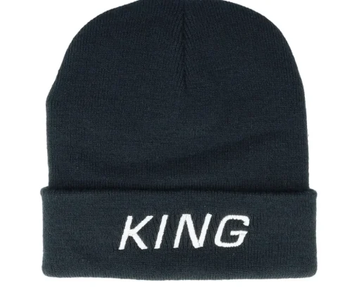 Fashion King Apparel Tennyson Beanie Ink Cuff -